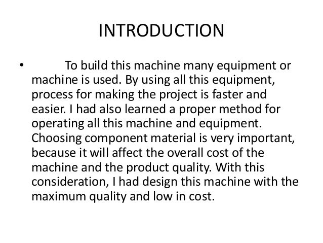 Hydraulic sheet metal bending machine ppt